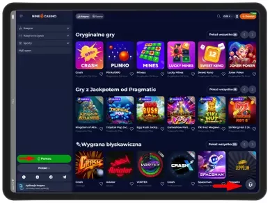 Nine Casino Polska TOC 4