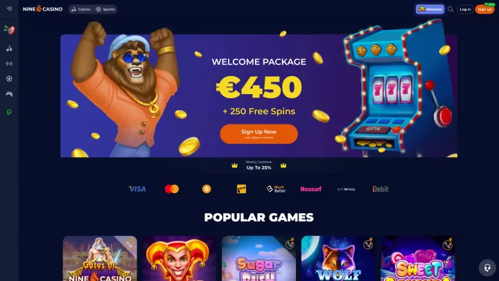 nine casino kasiino
